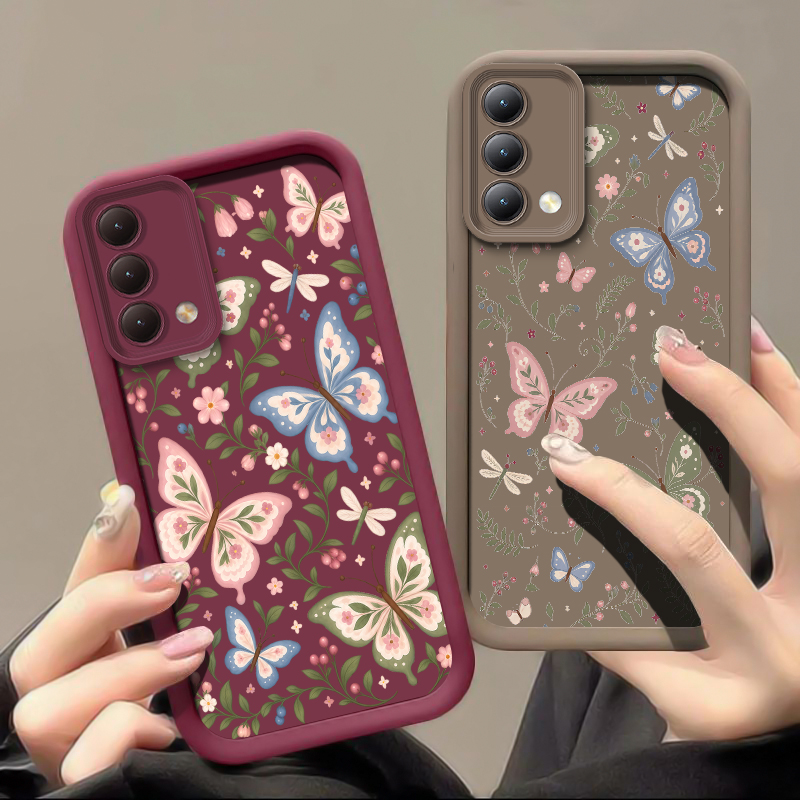 Flowers Butterfly Print Phone  - Realme C67 review and price