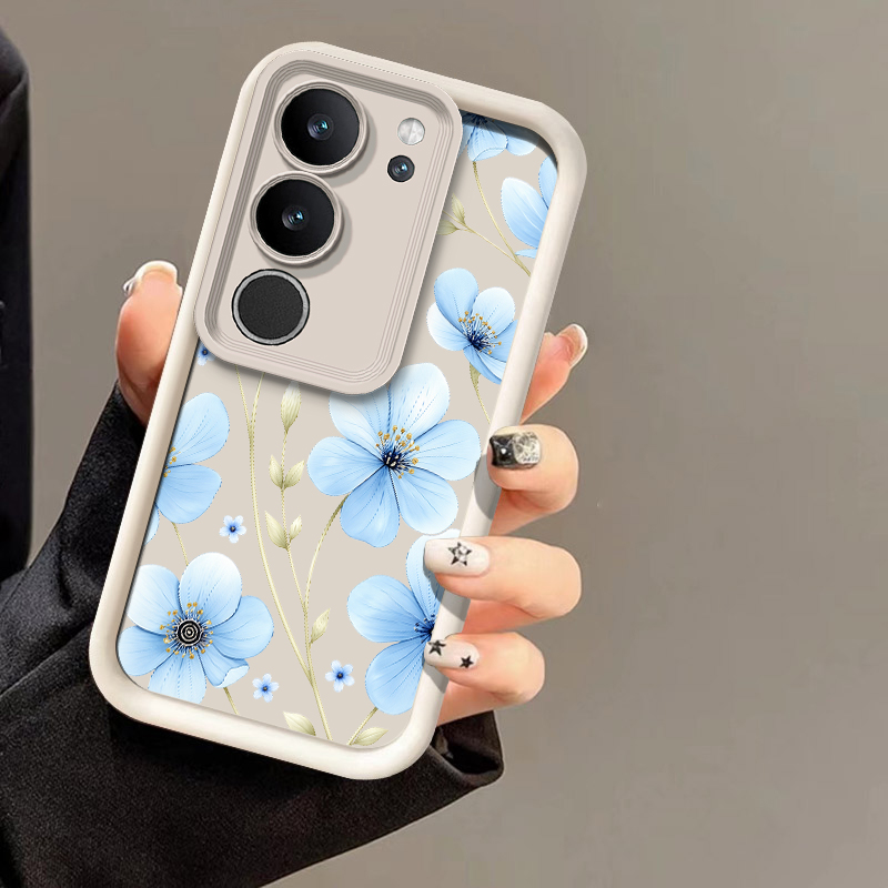 Blue Watercolor Floral Phone C - Vivo X200 review and price