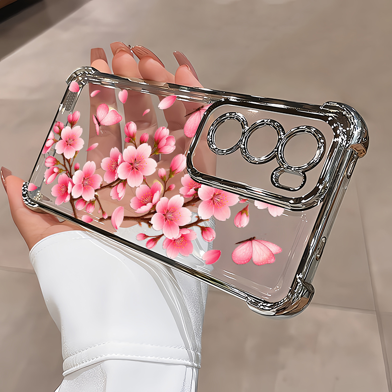 Pink Peach Blossom Pattern Pho - Oppo Reno 12 review and price