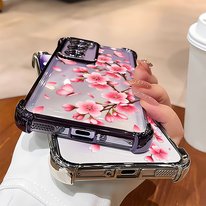 Pink Peach Blossom Pattern Pho - Oppo Reno 12 review and price