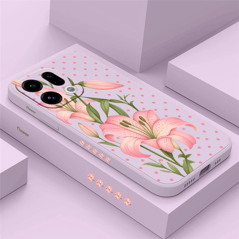 Luxury Pink Floral Pattern Pho - Oppo Reno 12 review and price