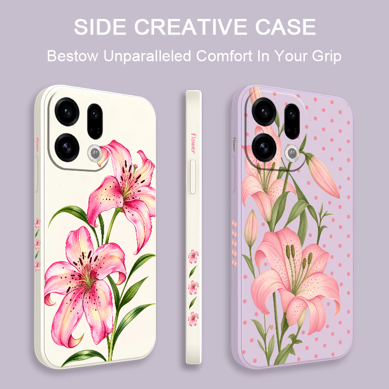 Luxury Pink Floral Pattern Pho - Oppo Reno 12 review and price