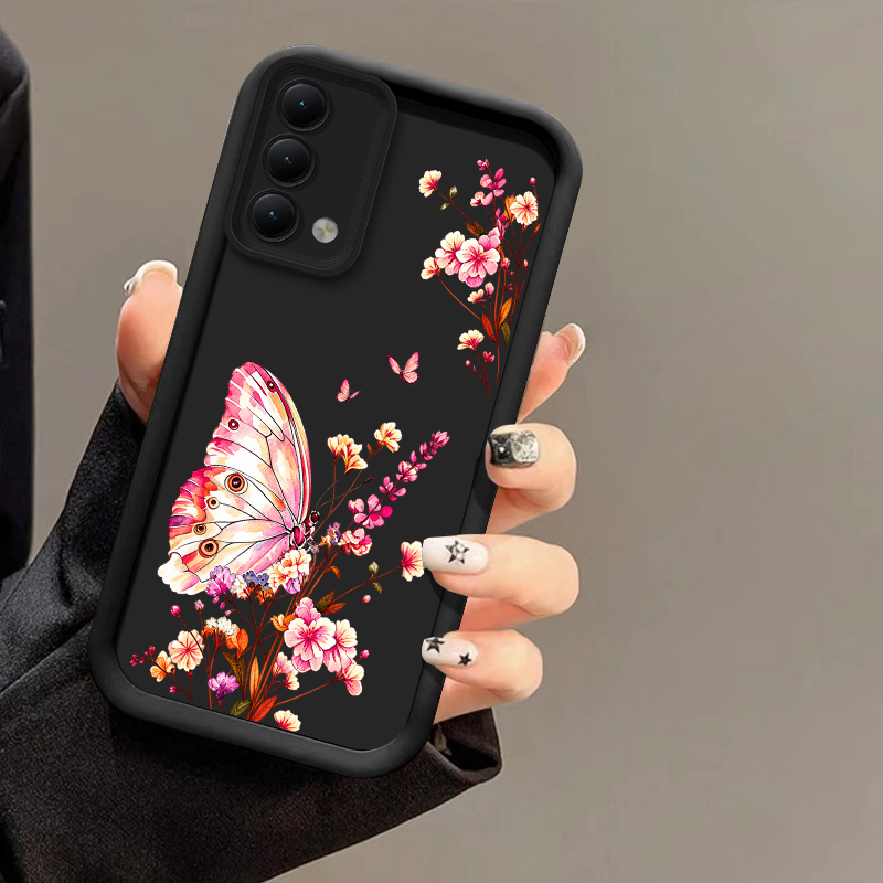 Printed Butterfly Flower Phone - Oppo A78 review and price