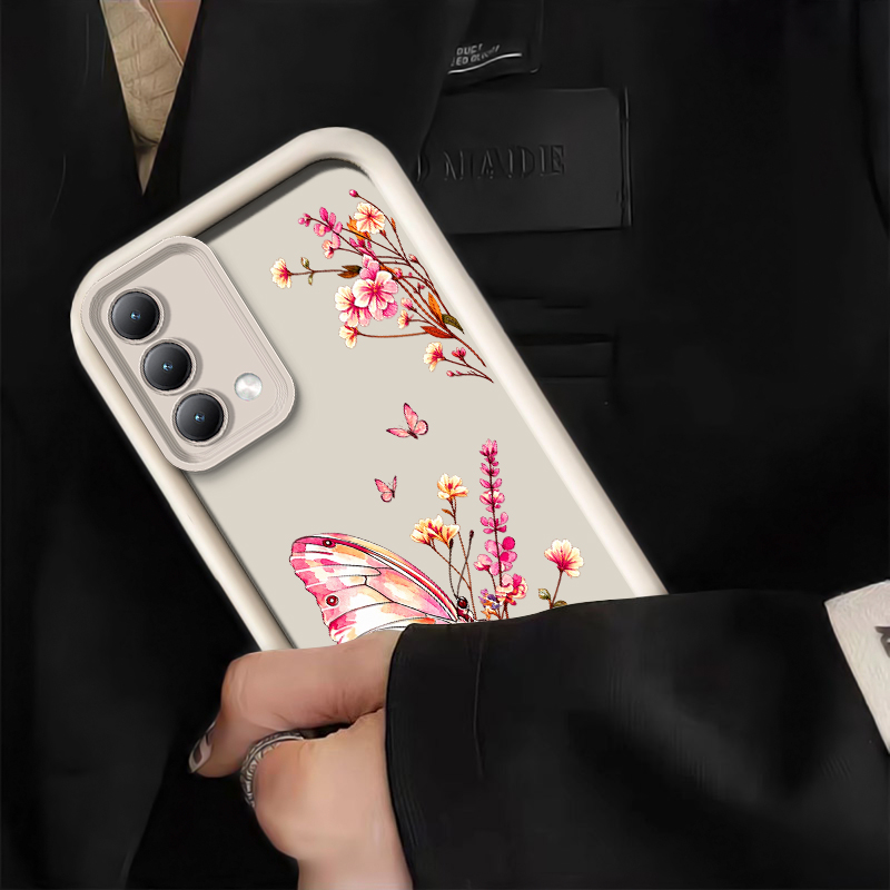 Printed Butterfly Flower Phone - Oppo A78 review and price